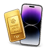 Emas Antam 1gr + Handphone